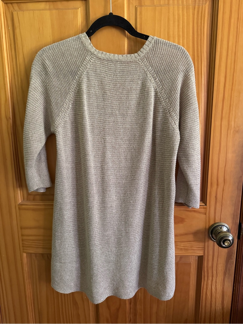 Linen lightweight knit tunic by Eileen fisher size large - Picture 4 of 7